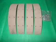 BRAKE SHOE LINING KIT +RIVETS MASSEY FERGUSON 35 35X 135 240 TRACTORS