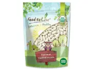 Organic Cannellini Beans - Non-GMO, Kosher, Raw, Vegan - by Food To Live