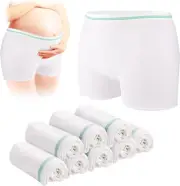 Mesh Panties Postpartum 8 Count Post Partum Underwear Disposable High Waist C-Se