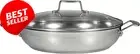 Impact 32Cm Chef Pan Stainless Steel Cookware Frying Skillet