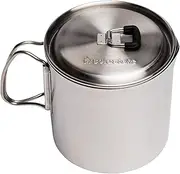 Solo Stove Pot Stainless Steel Companion Pot Great Cookware for Backpacking Camping Survival Backpacking Kitchen & Cooking Simple Equipment Set