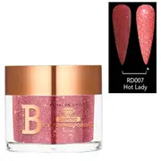 Billionaire Diamond SNS Dip Dipping Acrylic Nail Powder 007 Hot Lady 56g