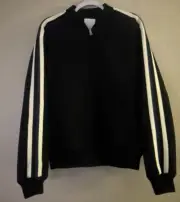 New Sandro Paris Men's Varsity / Bomber Jacket Large $670