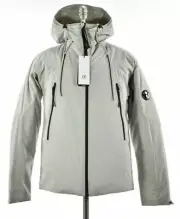 C.P. (CP) Company NWT Pro-Tek Padded Lightweight Jacket Size S 48 in Light Gray