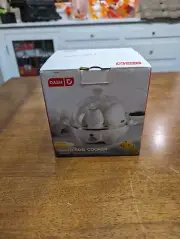 Rapid Egg Cooker: 6 Egg Capacity Electric Egg Cooker for Hard Boiled Eggs, Poach
