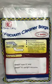 New 10 Bags Clean Fairy Vacuum Cleaner Bags Micro Filtration System See Picture