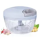 500ml Small Onion and Garlic Mincer Chopper Vegetable Cutter Manual Hand Pull...