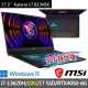 【MSI 微星】▲特仕版 17.3吋i7電競(Katana 17 B13VEK-1065TW/i7-13620H/32G/1T SSD/RTX4050-6G/Win11)