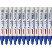 Uni-Ball PX-20 Paint Marker Bullet Tip 2.2mm Blue UNI PX20 Box 12