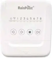 RAINPOINT 8 Zone Watering Controller, Smart Sprinkler Controller with rain delay