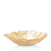 Vietri Moon Glass Leaf Medium Bowl