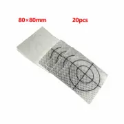 20PCS WHITE REFLECTOR SHEET 80X80MM REFLECTIVE TAPE TARGET