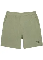 Helmut Lang Knitted Cotton-blend Shorts - Light Green - XL XL