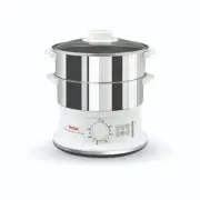 Tefal VC1451 Convenient Series Stainless Steel Steamer 29.5X29.5X25.8cm White