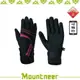 【Mountneer 山林 抗UV印花觸控手套/M《桃紅》】11G03-33/抗UV/觸控手套/手套/防曬手套/機車族