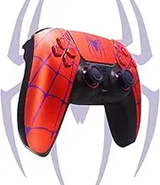 Faceplate Housing Custom Red Spider Front Touch Pad Cover With Tools for PS5 Controller Shell BDM-010