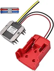 Power Adapter 18V to 12V Compatible with Milwaukee 18V Battery Step Down Voltage Converter