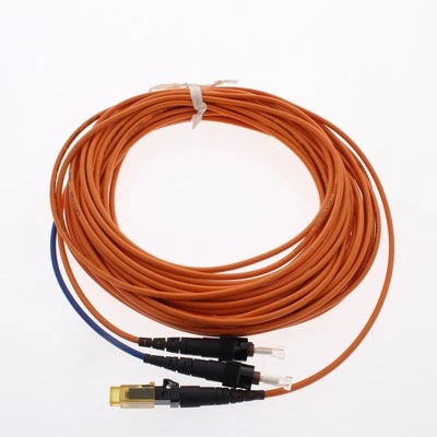 10M Fiber Optic Uplink Multi-Mode Duplex Patch Cable Cord MT-RJ ST 50 50DTM-M10