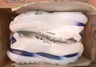 Brooks Glycerin StealthFit 21 110421 1D 122 White/Marshmallow/Blue Men's Size 13