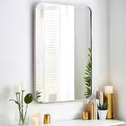 20X30 Rectangle Mirror Full Length Wall Mounted Hanging or against Wall Metal Fr