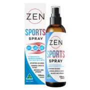 ZEN Sports Spray 125mL Sporting Injuries Muscular Aches Bruises Sprains Relief