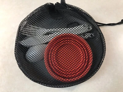 2 Person 11 Piece Table Set W/ Mesh Bag Outdoor Camping Hiking Dining Utensils