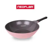 在飛比找蝦皮購物優惠-[NEOFLAM] Eela 粉紅 炒鍋 (26cm / 3