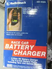 Radio Shack RC 6.0 Volt 4 Hour Battery Charger Works With Tyco and Kenner New!