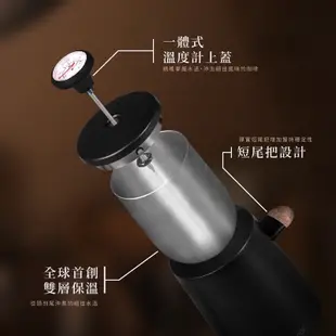 全新 Driver 合理雙層保溫手沖壺 400ml 細口壺 咖啡手沖壺 不鏽鋼 手沖咖啡壺