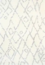Winsome Cream and Silver Fes Rug