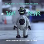 MILKBOY TOYS SAM BEAR IT PUNKDRUNKERS 聯名 公仔 REALHEAD 真頭玩具