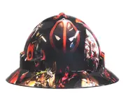 Cool Hard Hats Unisex DEADPOOL COMIC Pro Choice Wide Brim Safety Hard Hat