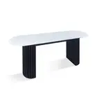 Modern Furniture FLEUR Console Table 140cm - Black