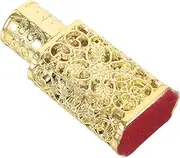 Elegant Vintage Hollow Design Portable Perfume Bottle Refillable Atomizer for Travel and Everyday Use Unique Classical Perfume Container for Personal Fragrance