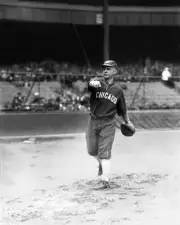 Raymond W Schalk of the Chicago White Sox in 1926 Baseball Old Photo