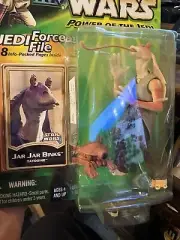 Star Wars Power Of The Jedi Jar Jar Binks Tatooine 3.75" Figure 2000 POTJ. (J)