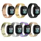 For Fitbit Sense / Fitbit Versa 3 Stainless Steel Watch Wrist Band Metal Strap