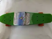 Avigo Retro Skateboard- 22" 56.5cm High Performance plastic deck - ABEC-7