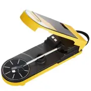 NEW, IMPROVED Audio-Technica AT-SB727-YL Sound Burger Portable turntable