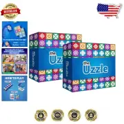 Interactive Puzzle Game Bundle for Ages 4+ - 2 to 8 Players, Fun Family Strategy