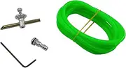 URIMPAVIDO RC Boat Water Cooling Set Water Inlet and Outlet Nozzle with Pipe Tube for RC Boat Ship DIY Model Toy Motor Water Cooling Parts (Green)
