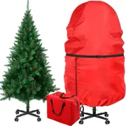 2 Pack Christmas Tree Storage Bag 7.5 FT Upright Christmas Tree & Ornament Bag