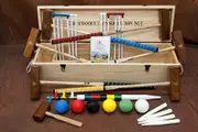 Croquet Association 6 Player Competition Croquet Set