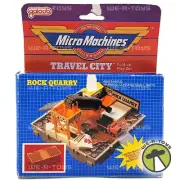 Micro Machines Travel City Rock Quarry Fold-Up Play Set 1988 Galoob #6410