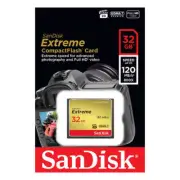 SanDisk 32GB Extreme CompactFlash Card with (write) 85MB/s and (Read)120MB/s ...