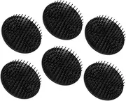 SHERCHPRY 6pcs Hair Scalp Scrubber Portable Tool for Shower Dandruff Removal and Scalp Massage Versatile Hair Brush for Men and Enhance Circulation and Relaxation