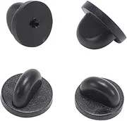 [TEHAUX] 250pcs Clutch Pin Backs for Brooches Butterfly Caps for Lapel and Tie Tacks Easy to Use and Portable