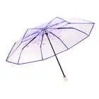 Folding Umbrella Comfortable Compact Outdoor Durable Folding Sunshade Adjustable