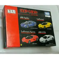 在飛比找蝦皮購物優惠-全新 法拉利 TOMICA Ferrari 法拉利車組 La