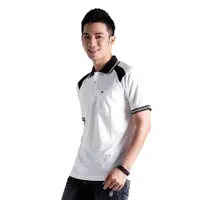 在飛比找PChome24h購物優惠-日本西崎 男款短袖POLO衫NS005白/黑